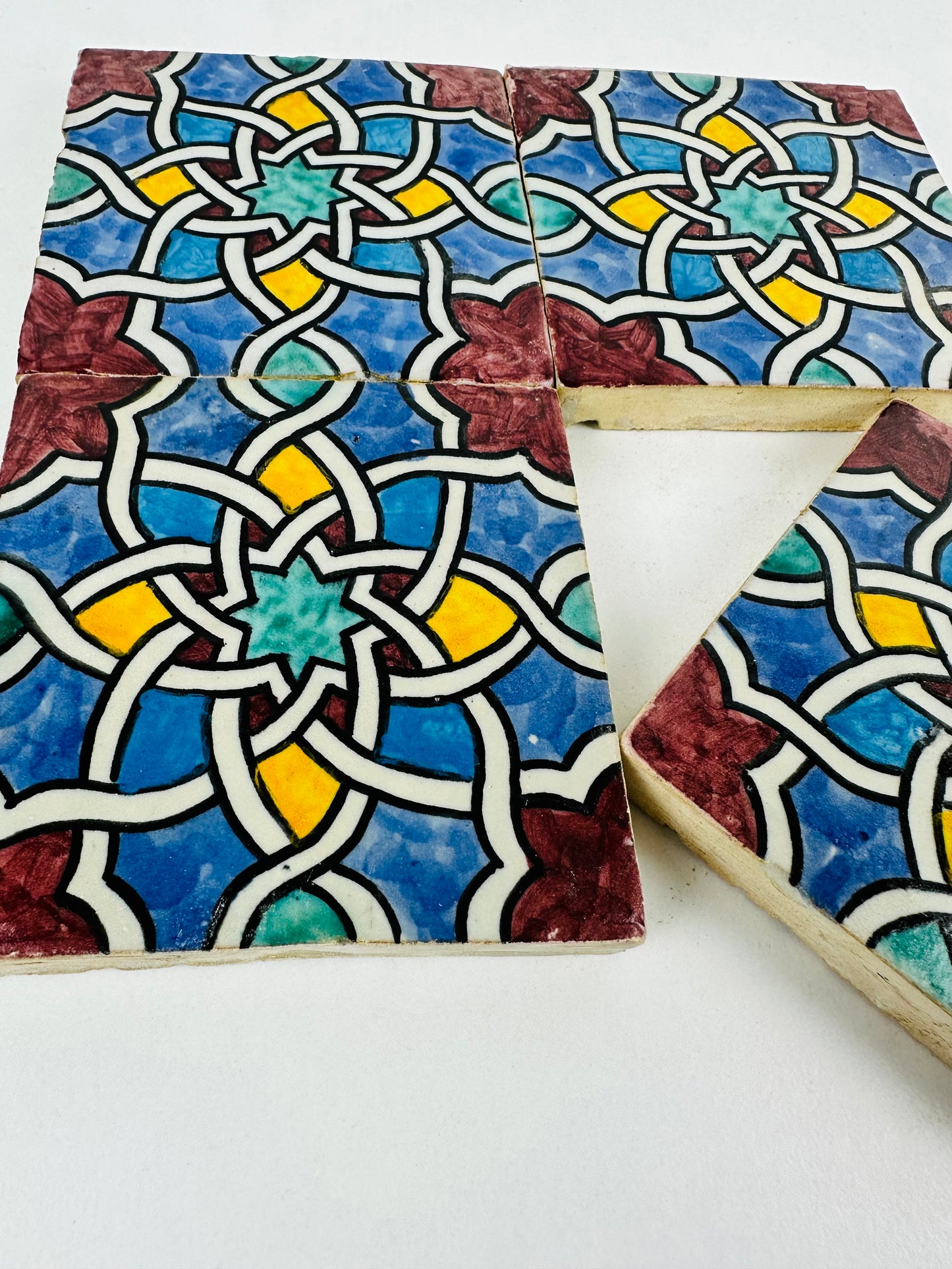 Majestic Mosaic Moroccan Zellige Tiles