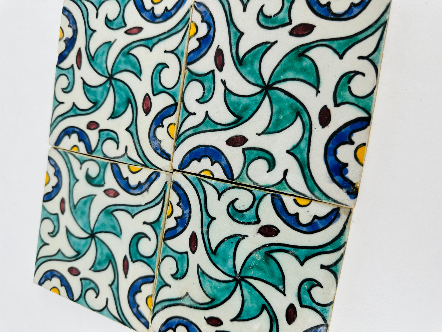 Serene Swirl Moroccan Zellige Tiles