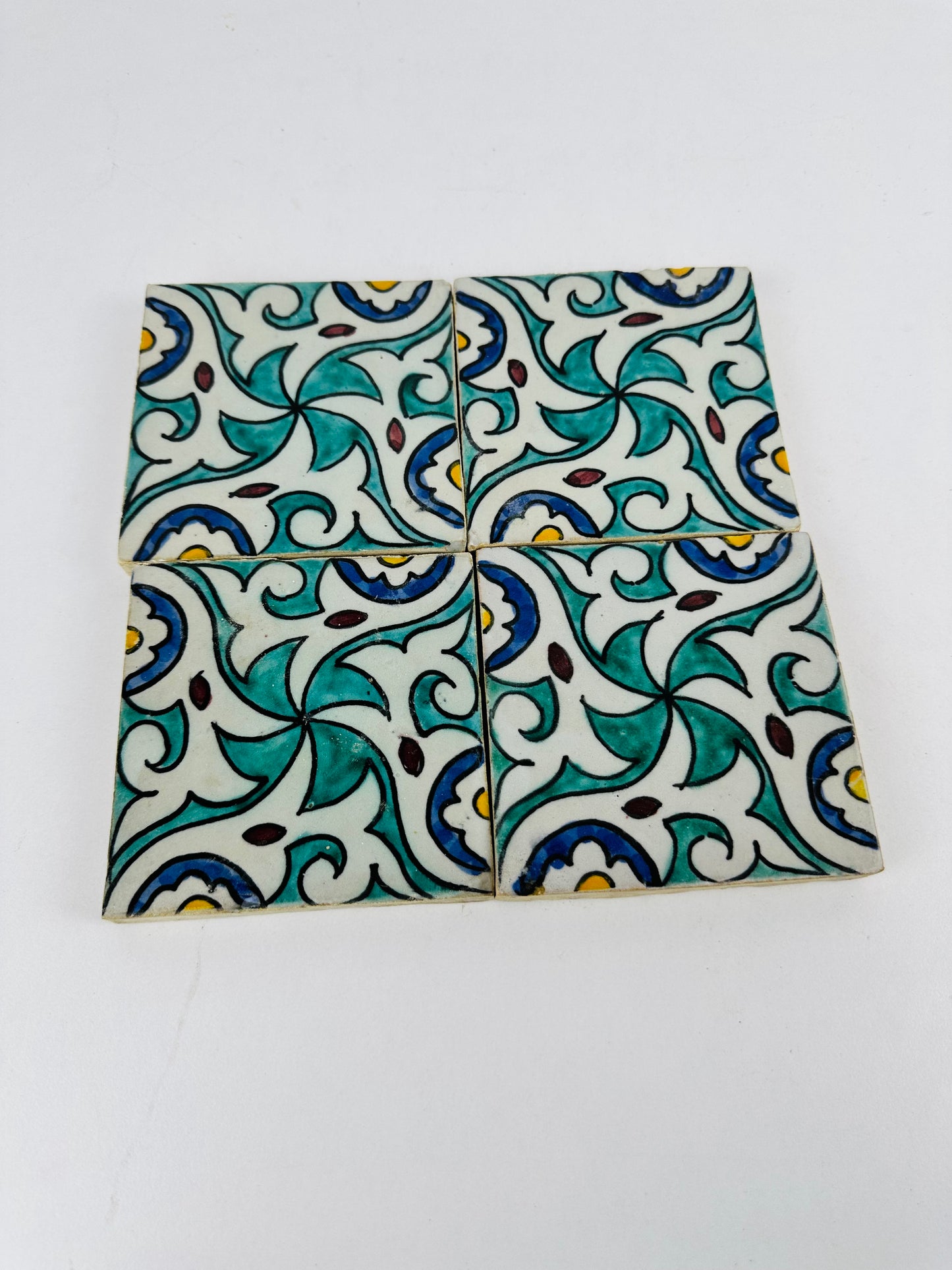 Serene Swirl Moroccan Zellige Tiles