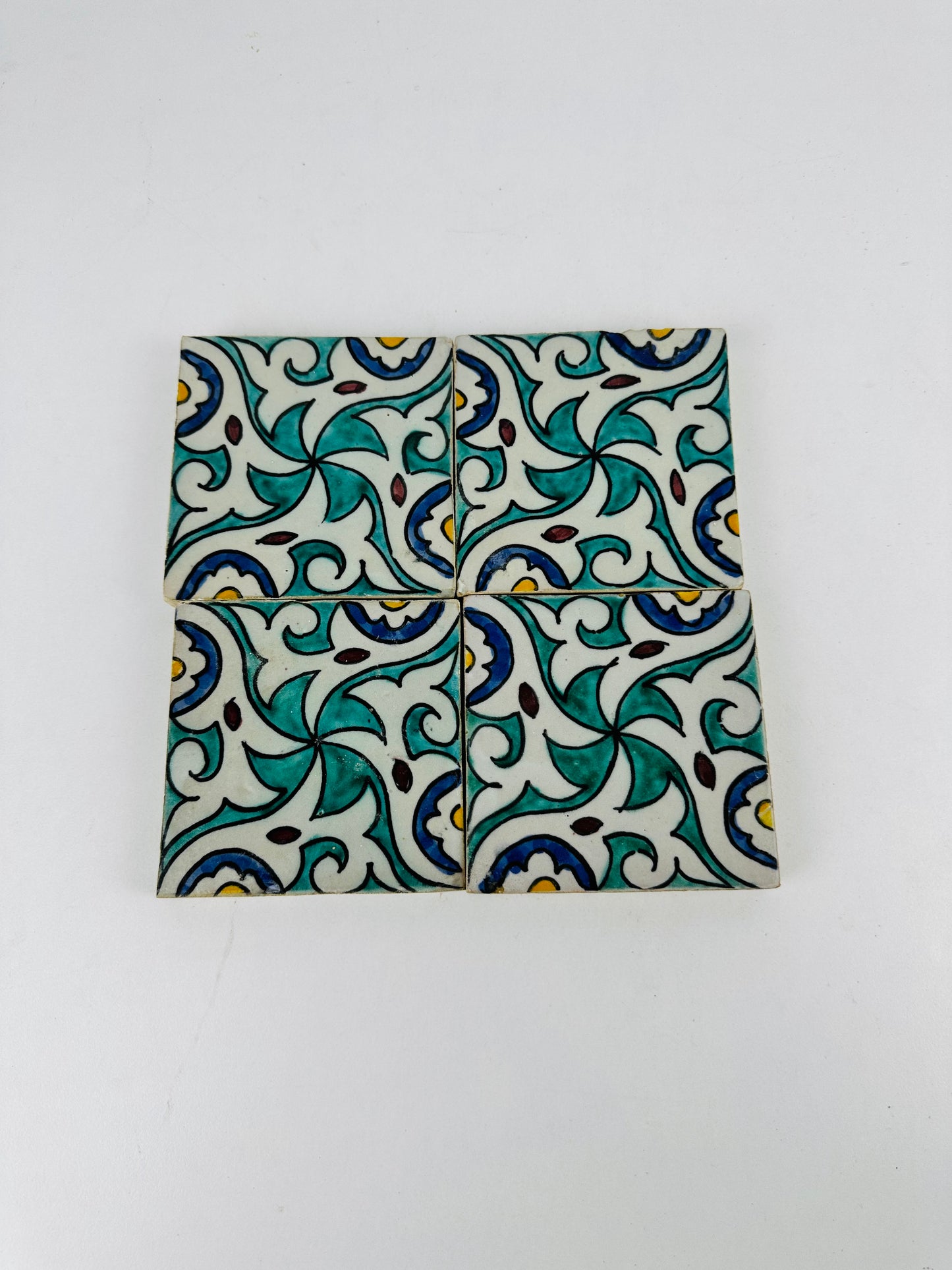 Serene Swirl Moroccan Zellige Tiles