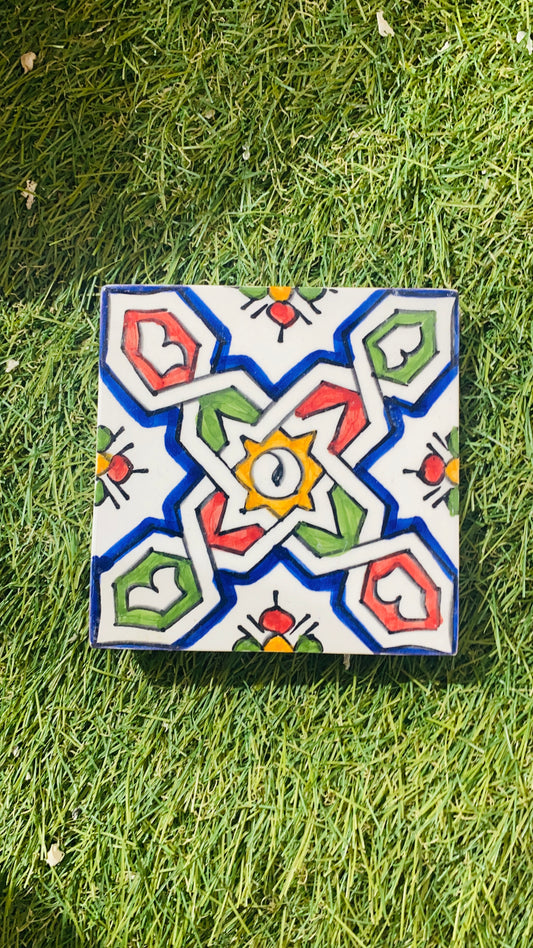 Royal Starburst Moroccan Zellige Tile