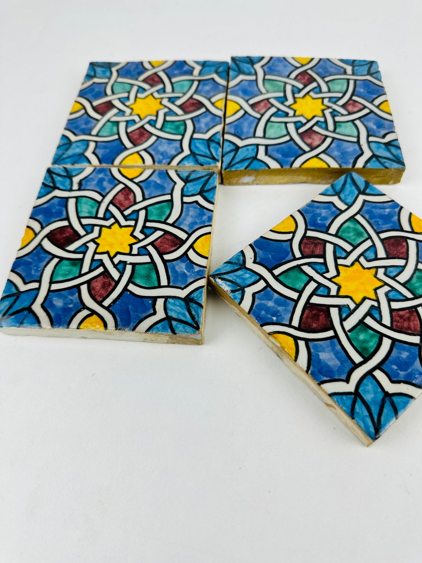 Celestial Knot Moroccan Zellige Tiles