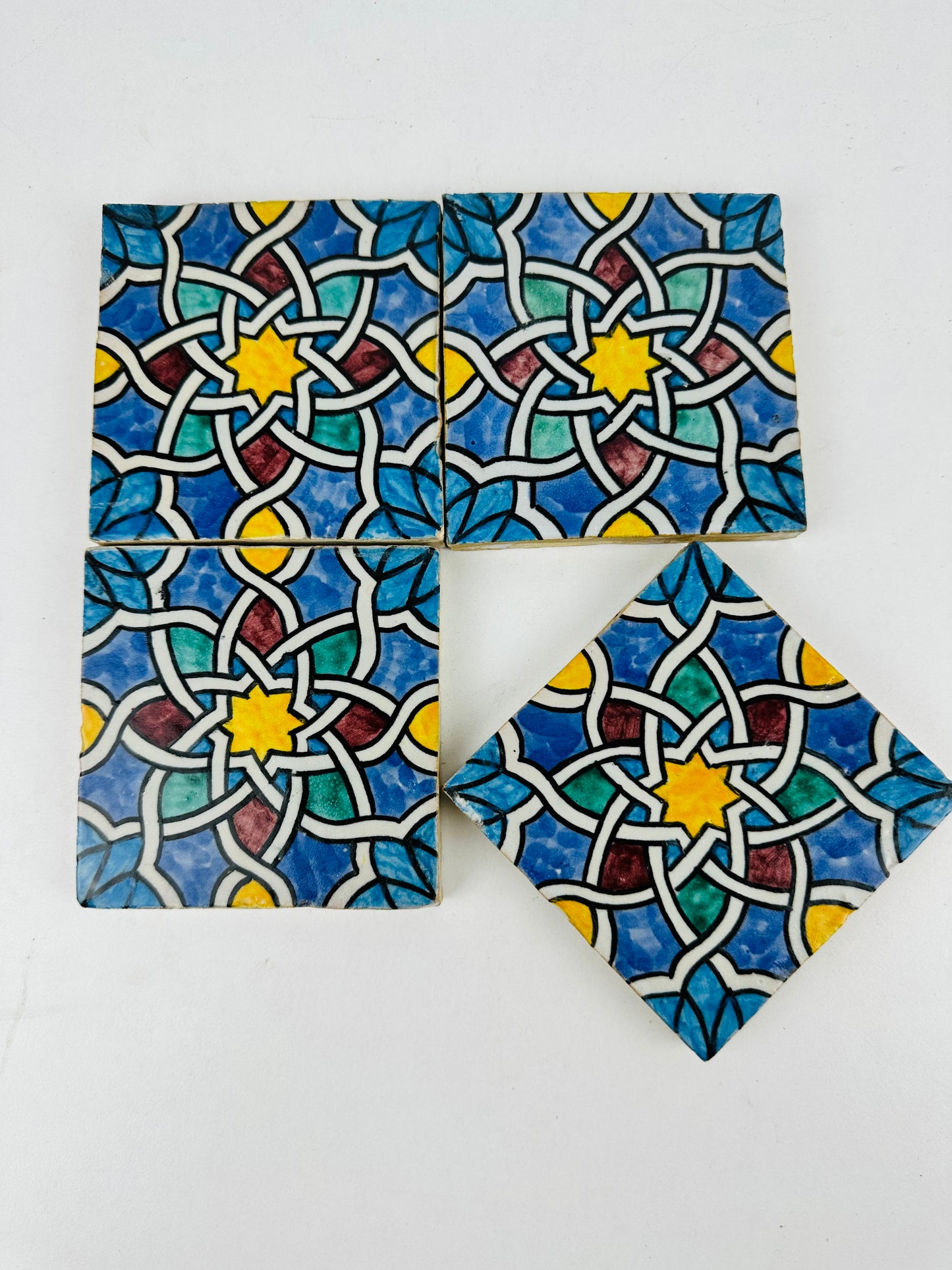 Celestial Knot Moroccan Zellige Tiles