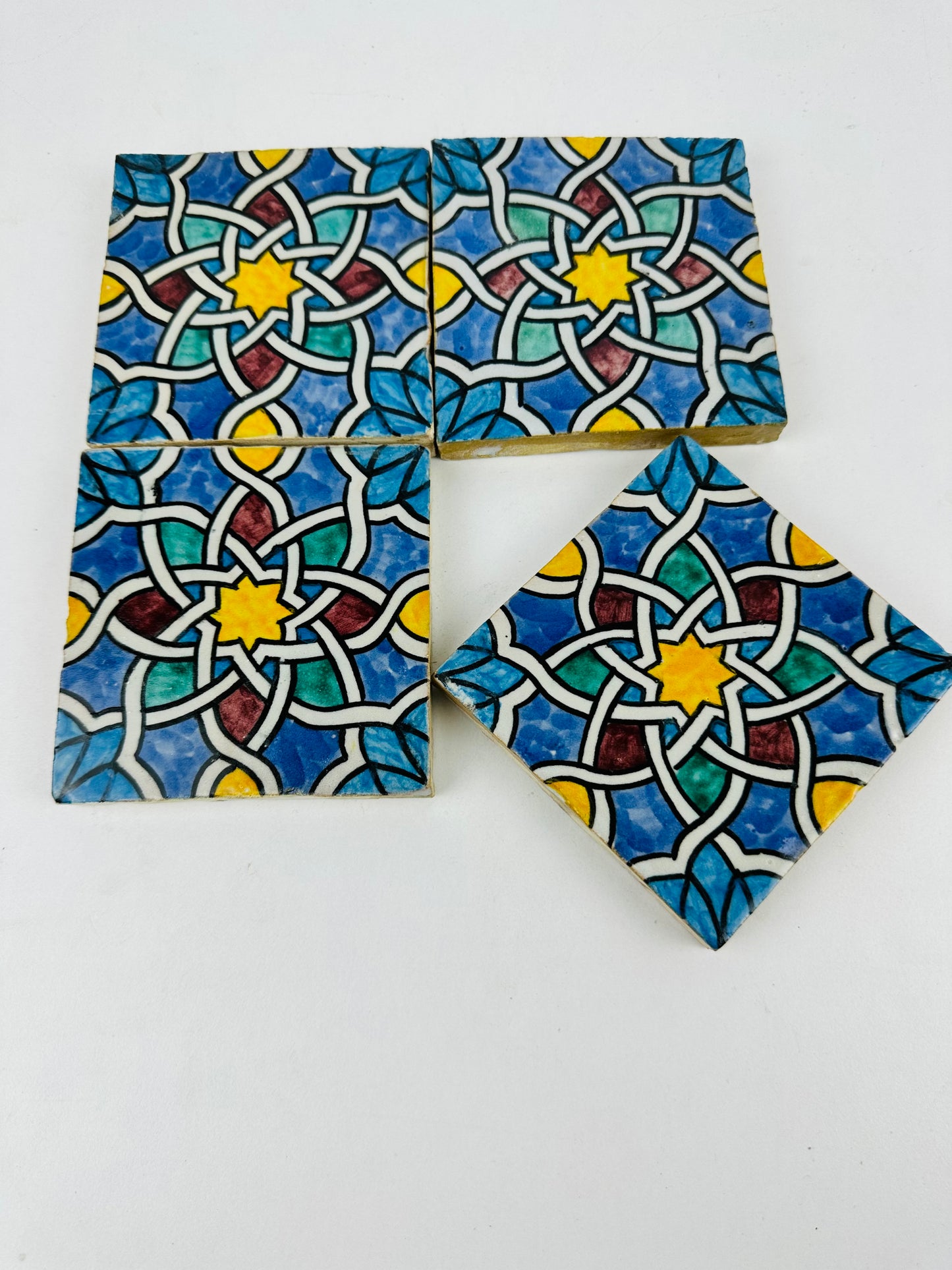 Celestial Knot Moroccan Zellige Tiles