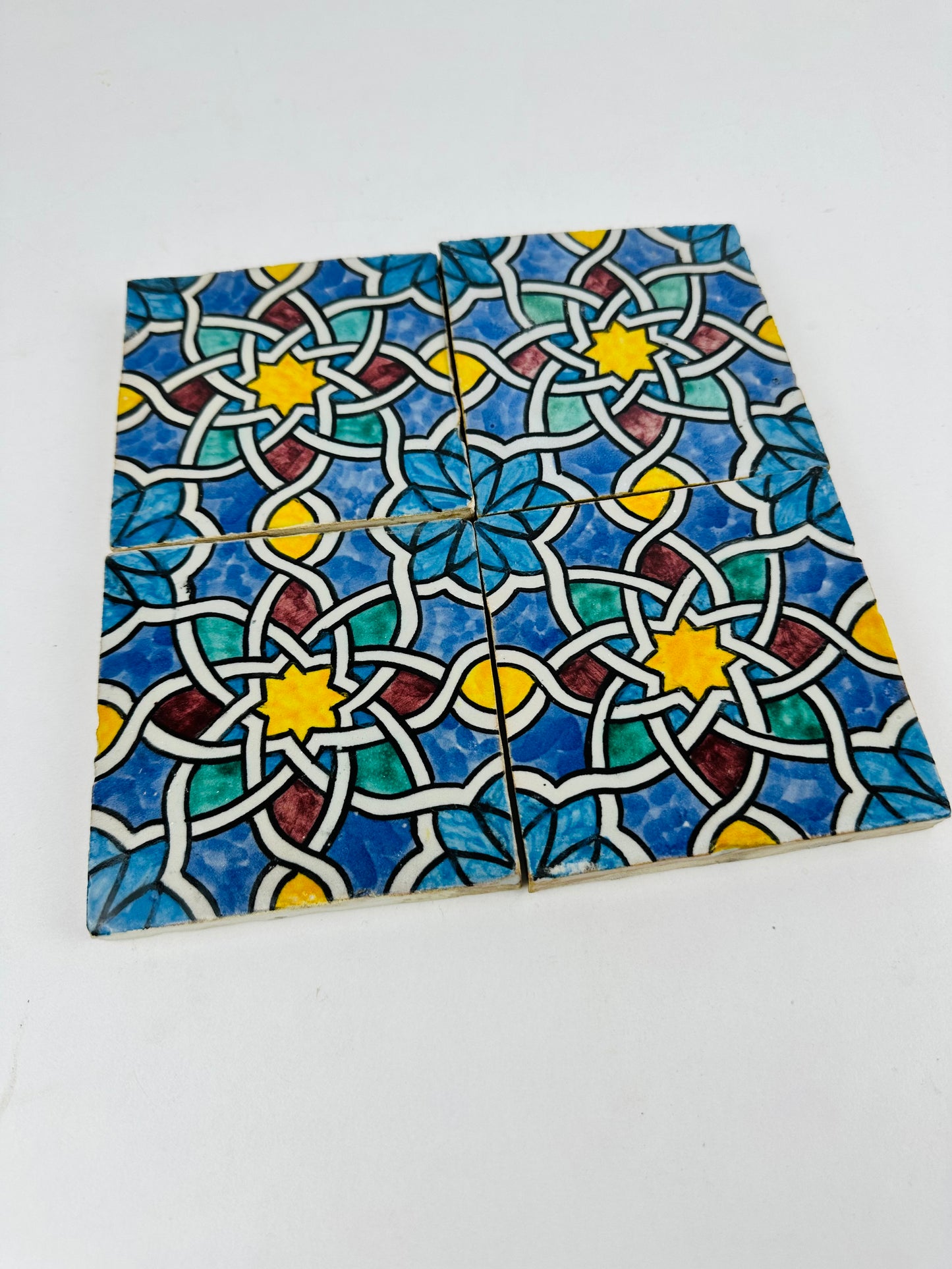 Celestial Knot Moroccan Zellige Tiles