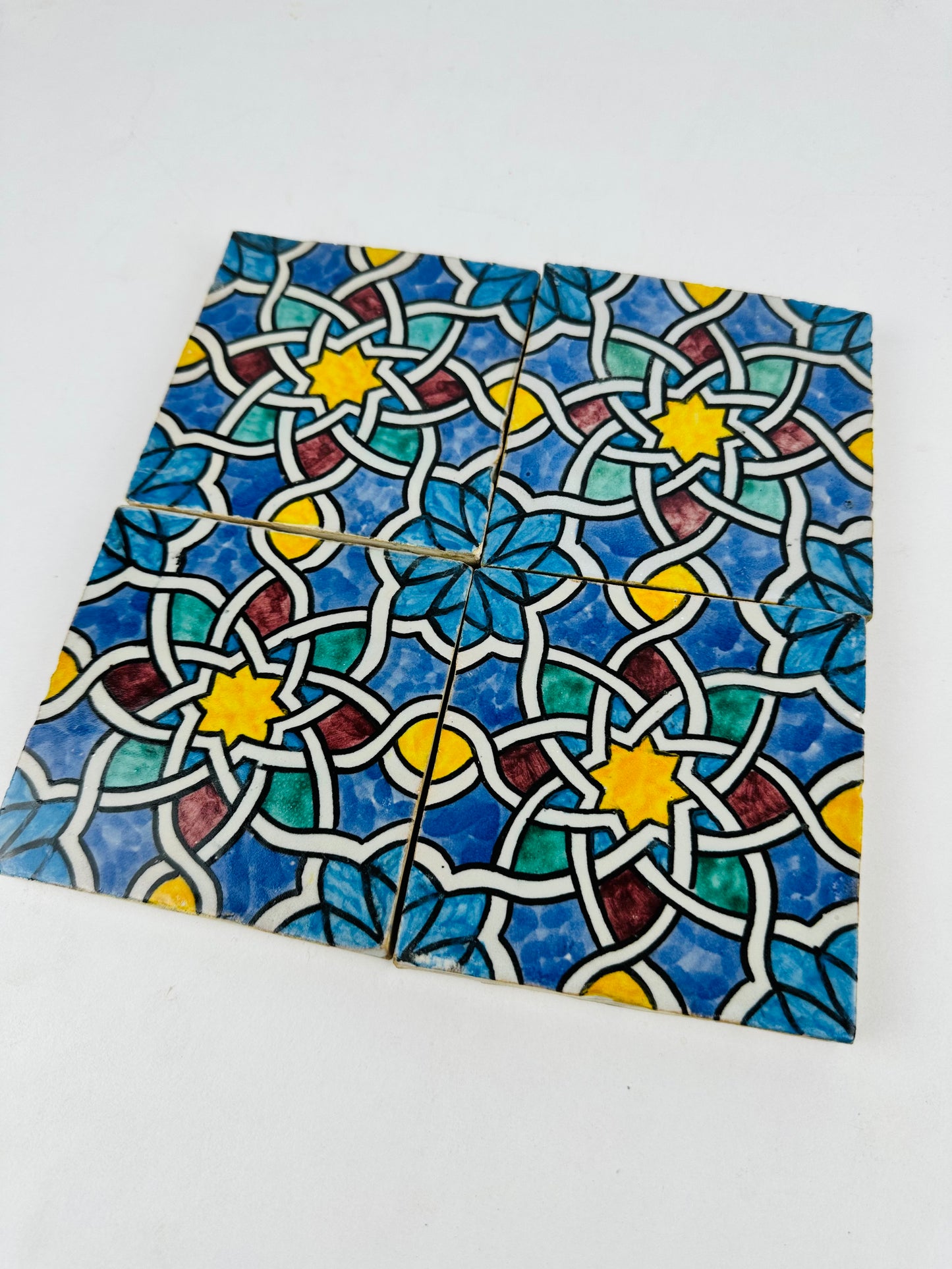 Celestial Knot Moroccan Zellige Tiles