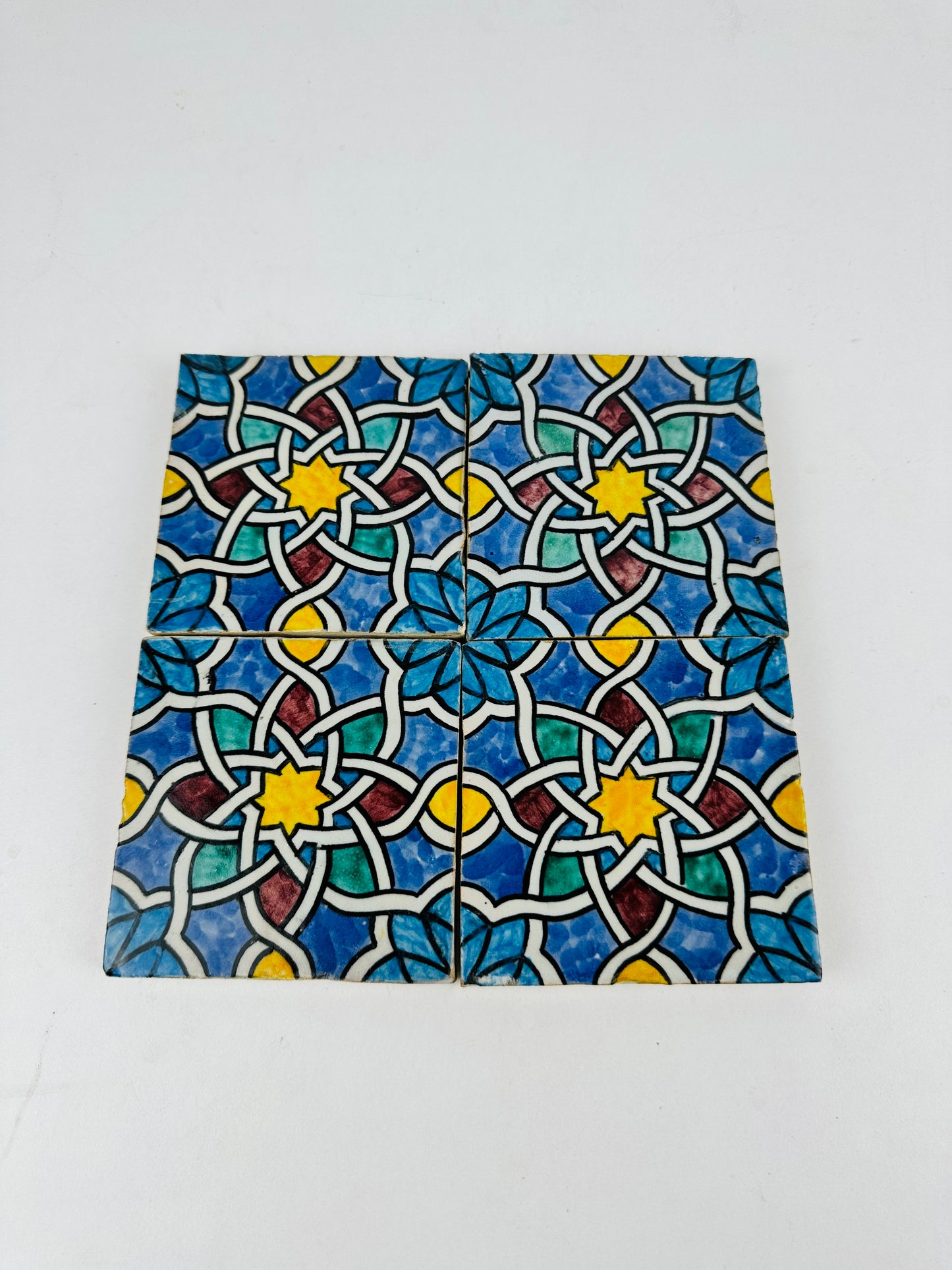 Celestial Knot Moroccan Zellige Tiles