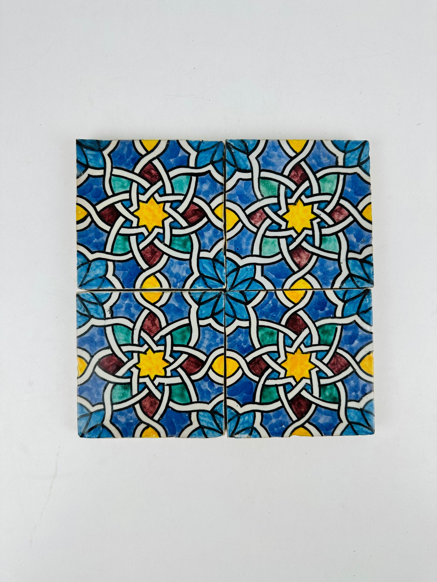 Celestial Knot Moroccan Zellige Tiles