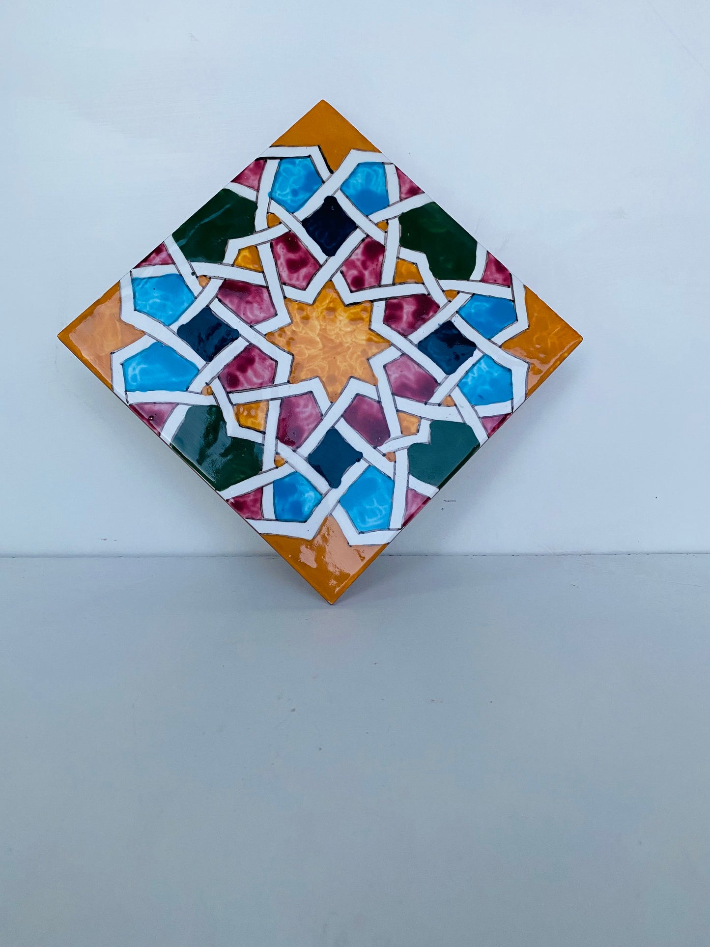 Radiant Harmony Moroccan Zellige Tile