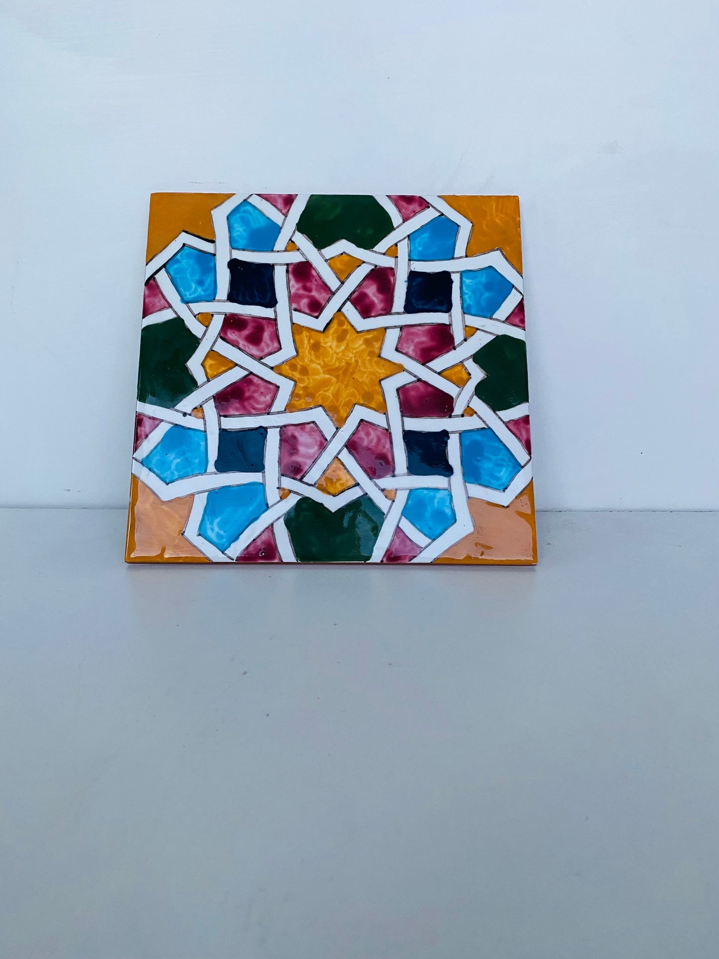 Radiant Harmony Moroccan Zellige Tile