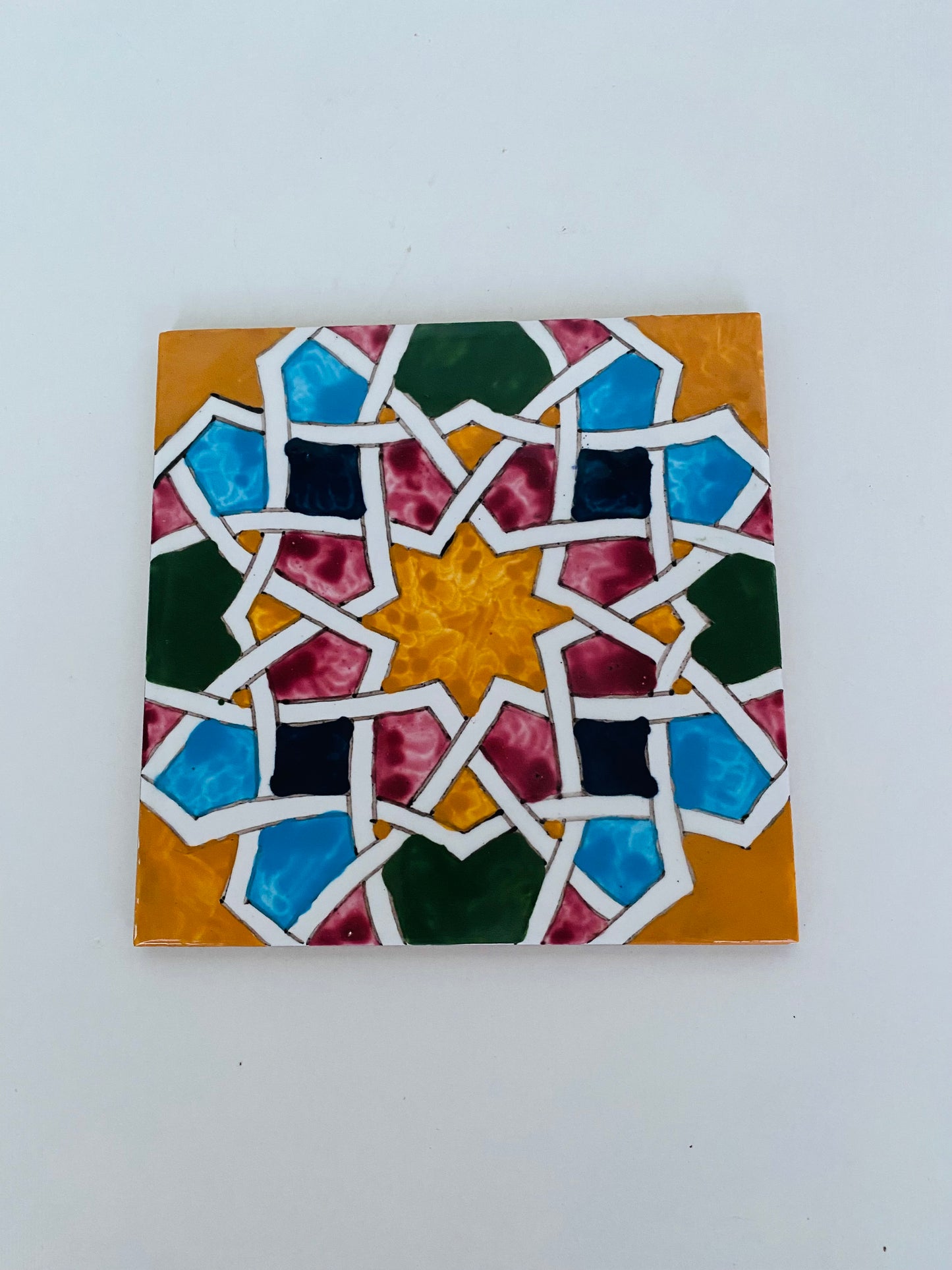 Radiant Harmony Moroccan Zellige Tile