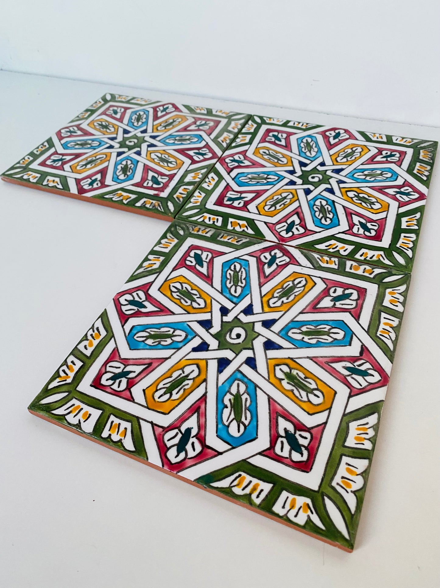 Majestic Starburst Moroccan Zellige Tile