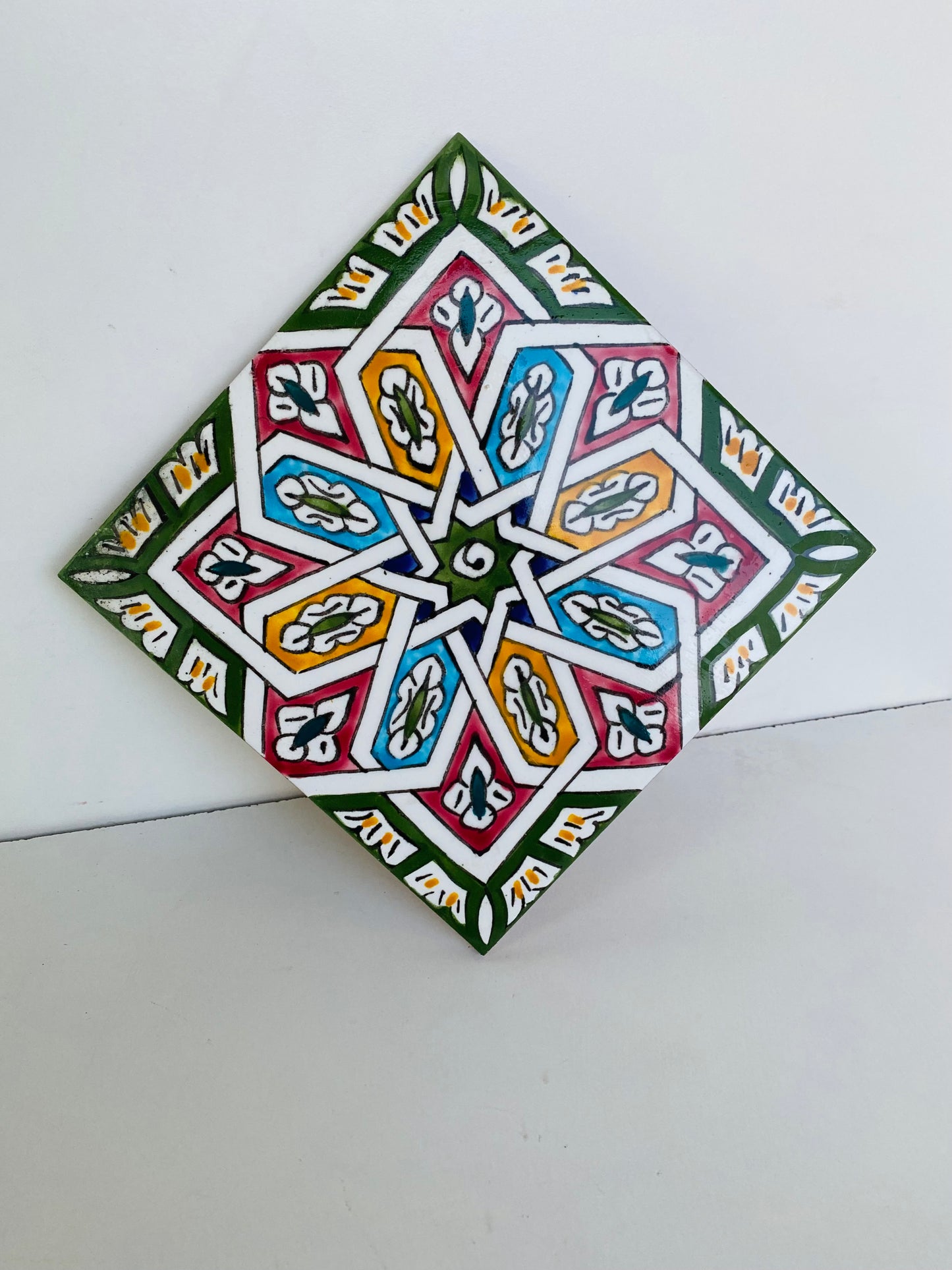 Majestic Starburst Moroccan Zellige Tile