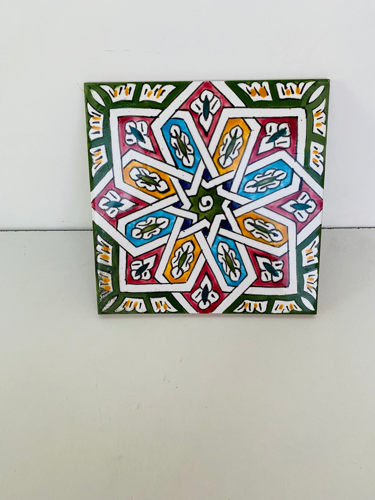 Majestic Starburst Moroccan Zellige Tile